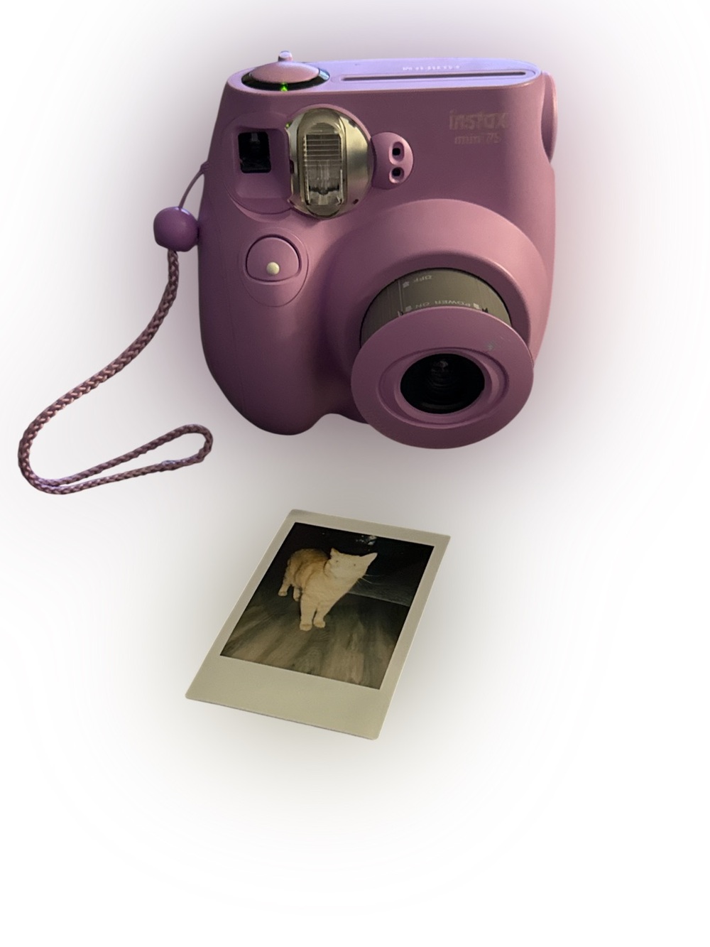 Fujifilm Instax Mini 7S Instant Film Camera – Lavender Purple – Fully Tested